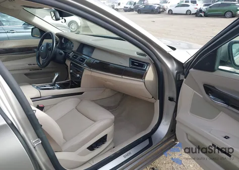 2012 BMW 750Li from USA, damaged, VIN WBAKB8C51CDW84768